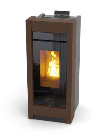 Пеллетный камин воздушный THERMOROSSI AROMY SILENT METALCOLOR 9_2 Пеллетный камин воздушный THERMOROSSI AROMY SILENT METALCOLOR 9_2