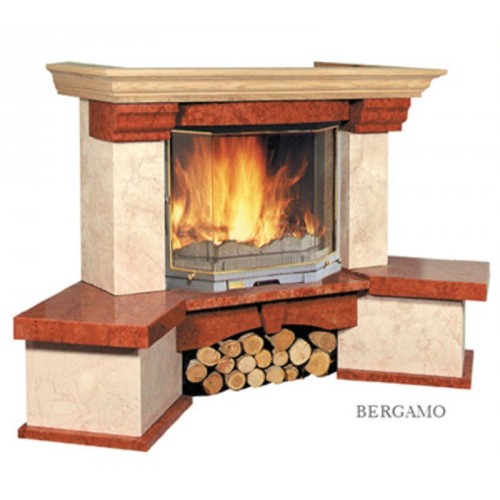 Каминная облицовка Bella italia Bergamo (Угловая)_1 Каминная облицовка Bella italia Bergamo (Угловая)_1