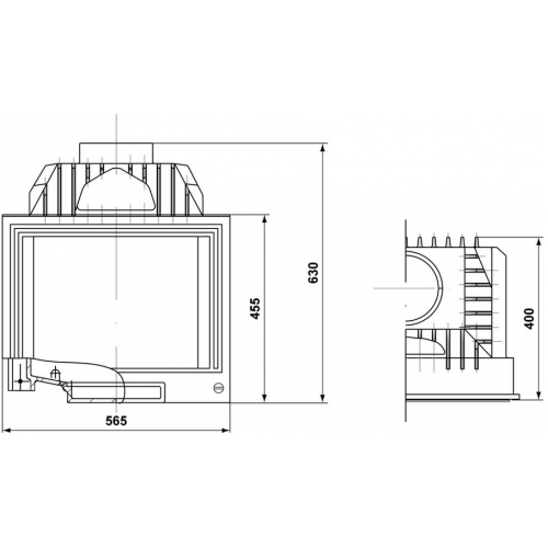 Каминная топка Tarnava Professional Max Respekt 12_1 Каминная топка Tarnava Professional Max Respekt 12_1