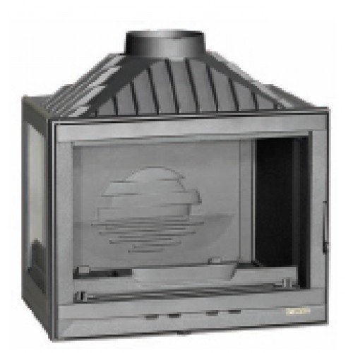 Каминная топка Laudel Compact 700 (Компакт 700) боковое открывание, стекло слева_0 Каминная топка Laudel Compact 700 (Компакт 700) боковое открывание, стекло слева_0