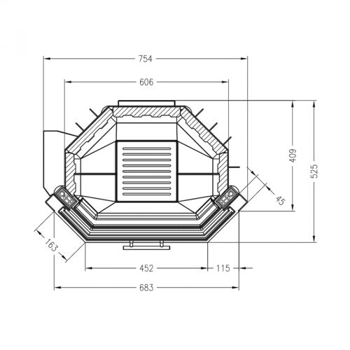 Каминная топка Spartherm Speedy Kh_3 Каминная топка Spartherm Speedy Kh_3