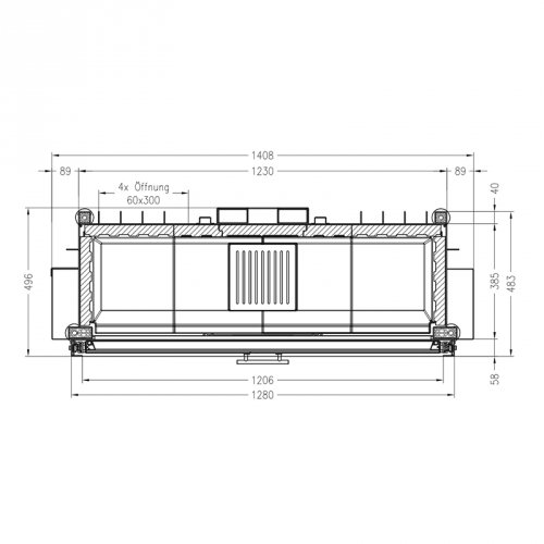 Каминная топка Spartherm Varia B120h 4S_3 Каминная топка Spartherm Varia B120h 4S_3
