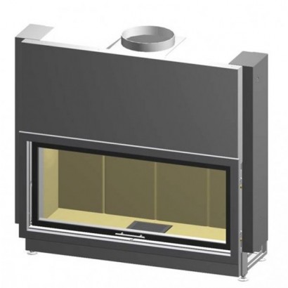 Spartherm varia b-120h-4s шлифованная нержавеющая сталь, дверка с открыванием вверх (высота дверки 52.3 см)_0 Spartherm varia b-120h-4s шлифованная нержавеющая сталь, дверка с открыванием вверх (высота дверки 52.3 см)_0