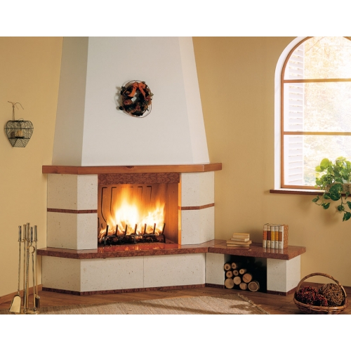 Каминная облицовка Palazzetti Anversa corner_0 Каминная облицовка Palazzetti Anversa corner_0