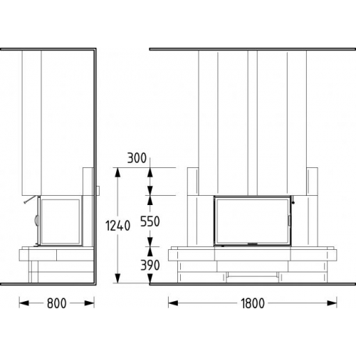 Каминная облицовка Supra Prelude_1 Каминная облицовка Supra Prelude_1