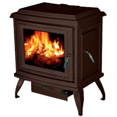 Чугунная печь Charleston C2-02, коричневый, майолика (Cashin)_0 Чугунная печь Charleston C2-02, коричневый, майолика (Cashin)_0