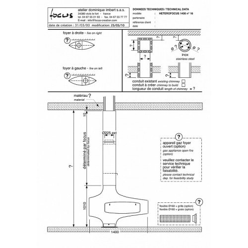 Камин дровяной Focus Heterofocus 1400_1 Камин дровяной Focus Heterofocus 1400_1