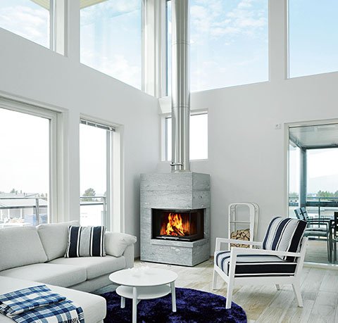 Камин Deko 5 RC, угловой правый (NunnaUuni)_1 Камин Deko 5 RC, угловой правый (NunnaUuni)_1