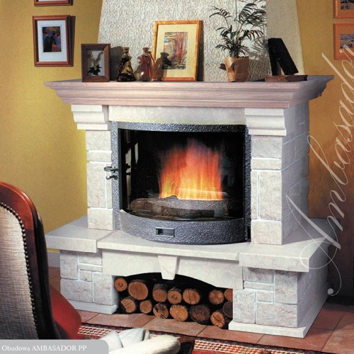 Каминная облицовка Bella italia Ambasador (Пристенная)_1 Каминная облицовка Bella italia Ambasador (Пристенная)_1