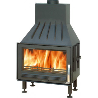 Каминная топка Oxford прямое стекло_0 Каминная топка Oxford прямое стекло_0