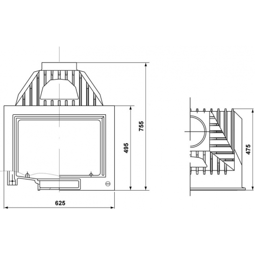 Каминная топка Tarnava Professional Exclusive 18_1 Каминная топка Tarnava Professional Exclusive 18_1