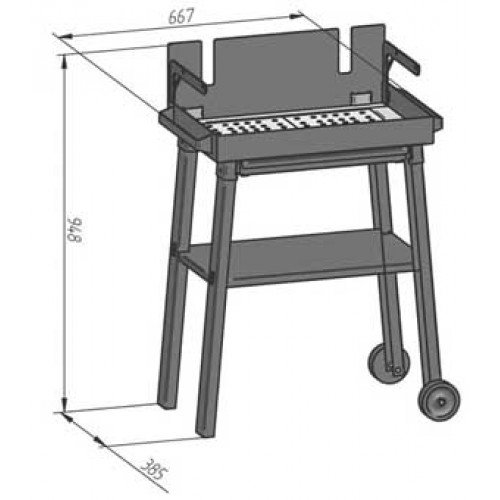Барбекю-жаровня Ferlux Rioja_1 Барбекю-жаровня Ferlux Rioja_1