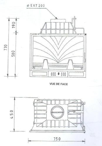 Каминная топка Fabrilor Deco 754 BR_1 Каминная топка Fabrilor Deco 754 BR_1