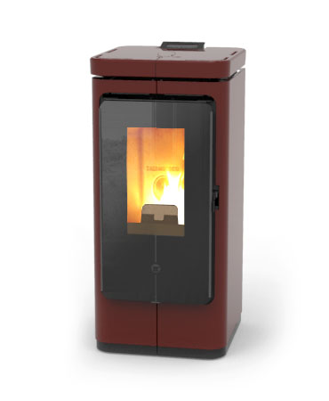 Пеллетный камин воздушный THERMOROSSI 2000 METALCOLOR 8_1 Пеллетный камин воздушный THERMOROSSI 2000 METALCOLOR 8_1