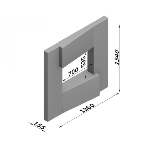 Каминная облицовка Glivi Порто_1 Каминная облицовка Glivi Порто_1