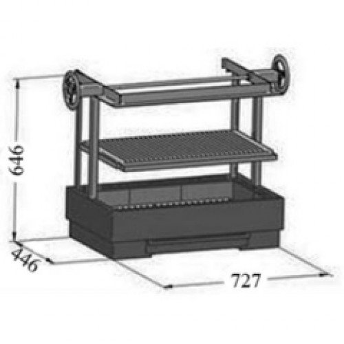 Барбекю-жаровня Ferlux Jardin_2 Барбекю-жаровня Ferlux Jardin_2