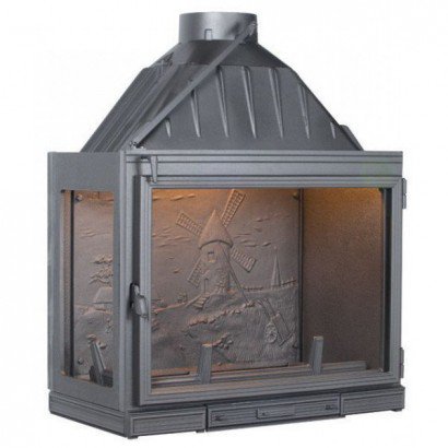 Топка Seguin prestige multivision 7000 с открытием двери в сторону + окно слева_0 Топка Seguin prestige multivision 7000 с открытием двери в сторону + окно слева_0