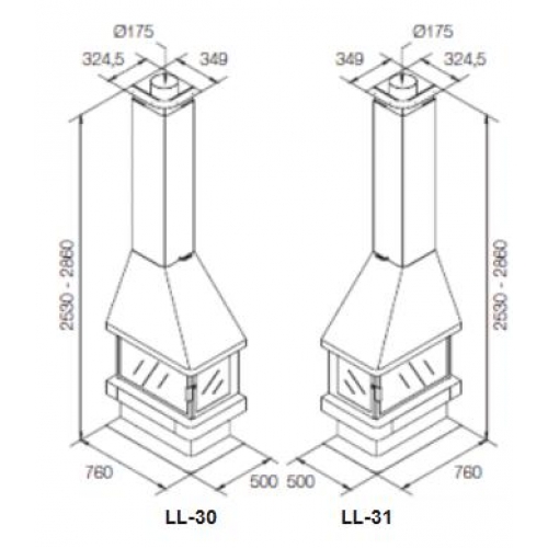 Камин Rocal LL-30_1 Камин Rocal LL-30_1