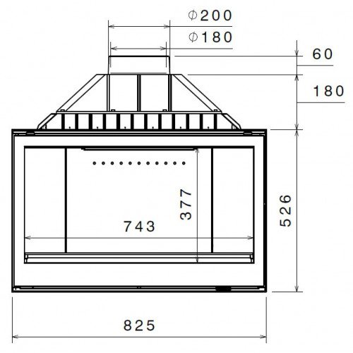 Каминная топка Liseo L9 R+L_3 Каминная топка Liseo L9 R+L_3