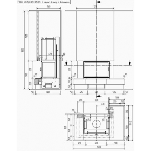Каминная облицовка Richard Le Droff Sonate 2_1 Каминная облицовка Richard Le Droff Sonate 2_1