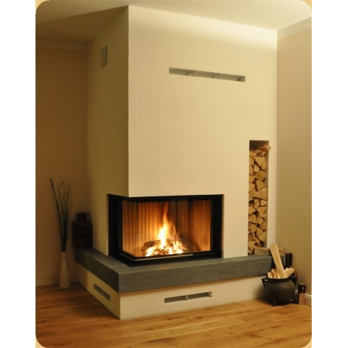 Каминная топка Brunner Eck-Kamine 57/67/44 вертикальное открытие, левый угол (с подъемом)_1 Каминная топка Brunner Eck-Kamine 57/67/44 вертикальное открытие, левый угол (с подъемом)_1