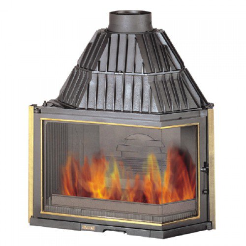 Каминная топка Laudel 850 призма правосторонняя (призматик)_0 Каминная топка Laudel 850 призма правосторонняя (призматик)_0