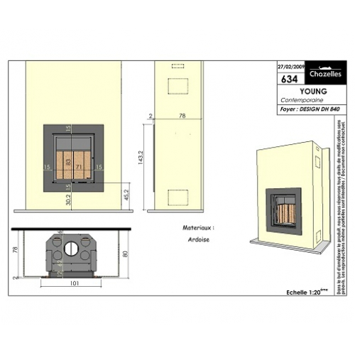 Каминная Облицовка Chazelles Young_1 Каминная Облицовка Chazelles Young_1