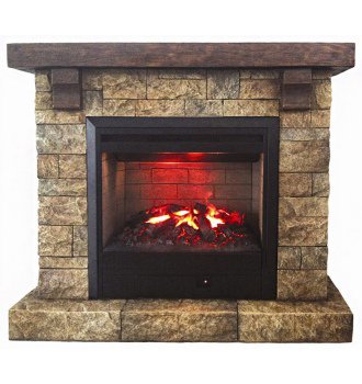 RealFlame Richmond Castle New очаг 3D Helios темный орех_0 RealFlame Richmond Castle New очаг 3D Helios темный орех_0