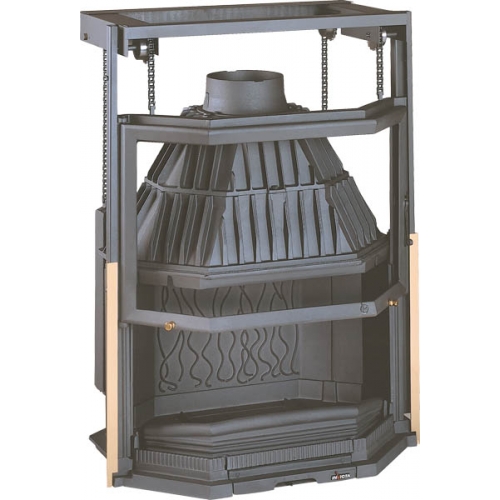 Каминная топка Invicta Prismatic 850 lifting door (Призматик 850 контргруз)_0 Каминная топка Invicta Prismatic 850 lifting door (Призматик 850 контргруз)_0