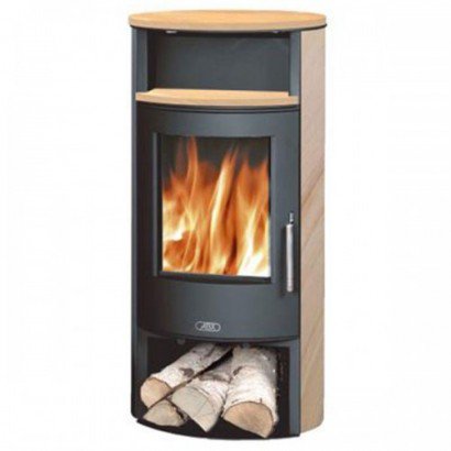 Печь-камин Island 7 Аква с теплообменником, песчаник_0 Печь-камин Island 7 Аква с теплообменником, песчаник_0