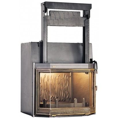 Топка Seguin prestige hexa 7 с открытием двери в сторону и вверх, с дефлектором_0 Топка Seguin prestige hexa 7 с открытием двери в сторону и вверх, с дефлектором_0