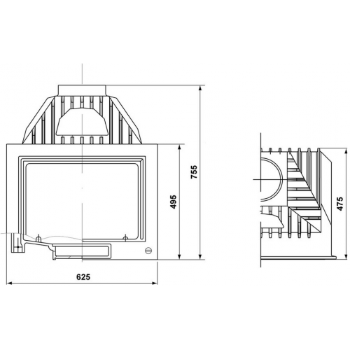 Каминная топка Tarnava Professional Premium 18_1 Каминная топка Tarnava Professional Premium 18_1