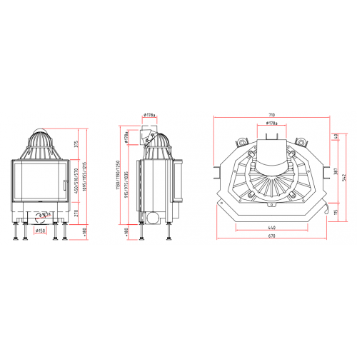 Каминная топка Schmid Pano 6751_1 Каминная топка Schmid Pano 6751_1