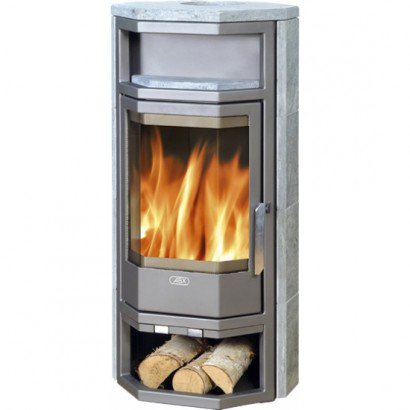 Печь-камин Kiruna 4 серая сталь_0 Печь-камин Kiruna 4 серая сталь_0