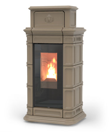 Пеллетный камин THERMOROSSI MONTREUX IDRA 14_4 Пеллетный камин THERMOROSSI MONTREUX IDRA 14_4