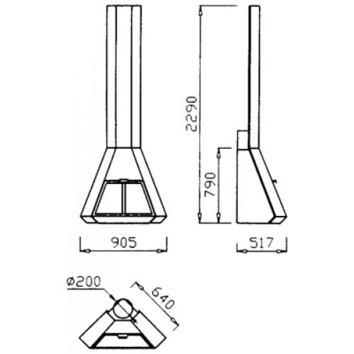 Камин Traforart Arion frontal_1 Камин Traforart Arion frontal_1