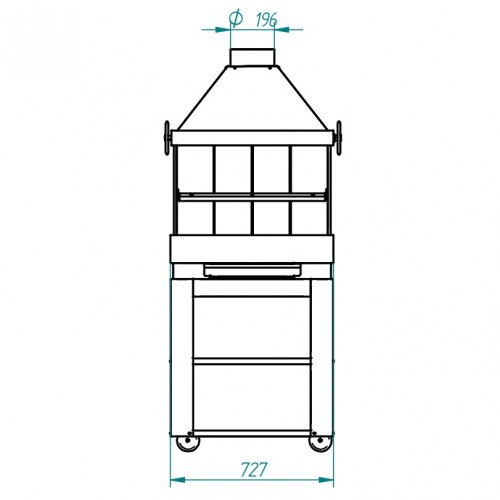 Барбекю-жаровня Ferlux Patio_2 Барбекю-жаровня Ferlux Patio_2