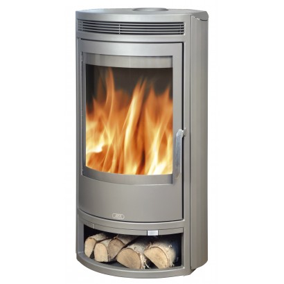 Печь-камин Arktis 4 серая сталь_0 Печь-камин Arktis 4 серая сталь_0