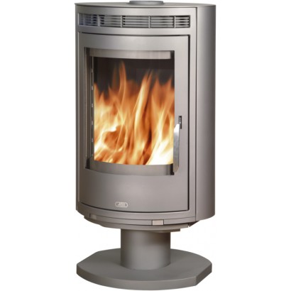 Печь-камин Arktis 8 поворотный серая сталь_0 Печь-камин Arktis 8 поворотный серая сталь_0