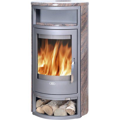 Печь-камин Polar 8 гранит кашмир_0 Печь-камин Polar 8 гранит кашмир_0