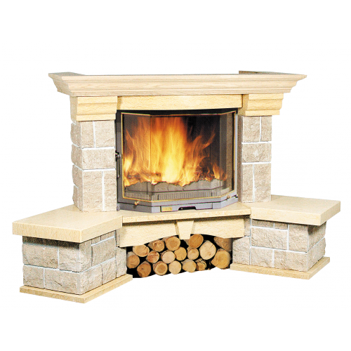 Каминная облицовка Bella Italia Marco Polo (Марко Поло) Угловая NS_0 Каминная облицовка Bella Italia Marco Polo (Марко Поло) Угловая NS_0