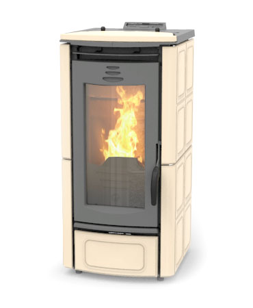 Пеллетный камин c канальным отоплением THERMOROSSI 7000 TCOM MAIOLICA 14_0 Пеллетный камин c канальным отоплением THERMOROSSI 7000 TCOM MAIOLICA 14_0