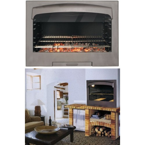 Каминная топка Hergom Asador H04/100 (без дверки, без стекла)_2 Каминная топка Hergom Asador H04/100 (без дверки, без стекла)_2