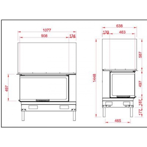Каминная топка Axis FH 1200 VLG-VP_1 Каминная топка Axis FH 1200 VLG-VP_1