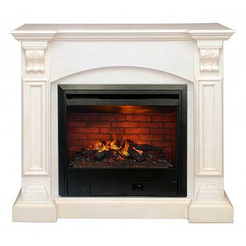 RealFlame Ceasar очаг 3D Helios белый дуб_0 RealFlame Ceasar очаг 3D Helios белый дуб_0