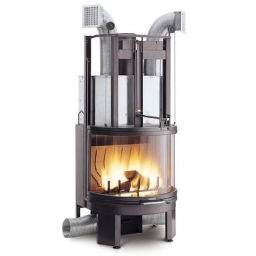 Каминная топка Palazzetti Ecomonoblocco 66 Round 180°_0 Каминная топка Palazzetti Ecomonoblocco 66 Round 180°_0