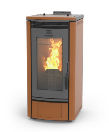 Пеллетный камин c канальным отоплением THERMOROSSI 7000 TCOM METALCOLOR 14_3 Пеллетный камин c канальным отоплением THERMOROSSI 7000 TCOM METALCOLOR 14_3