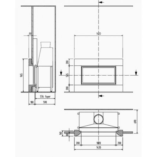 Каминная облицовка Richard Le Droff Travelling_1 Каминная облицовка Richard Le Droff Travelling_1