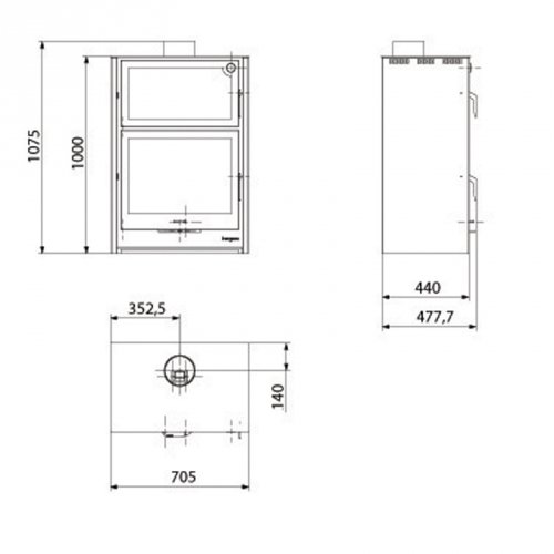Печь-гриль Hergom Arce_1 Печь-гриль Hergom Arce_1