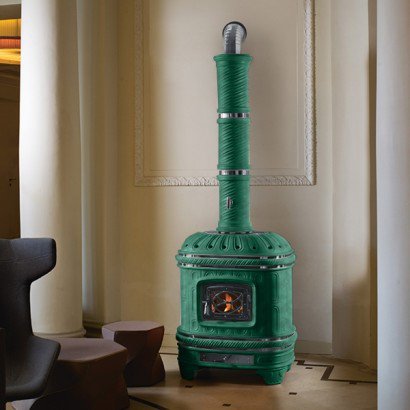 Печь Castellana nikel, green (Sergio Leoni)_0 Печь Castellana nikel, green (Sergio Leoni)_0